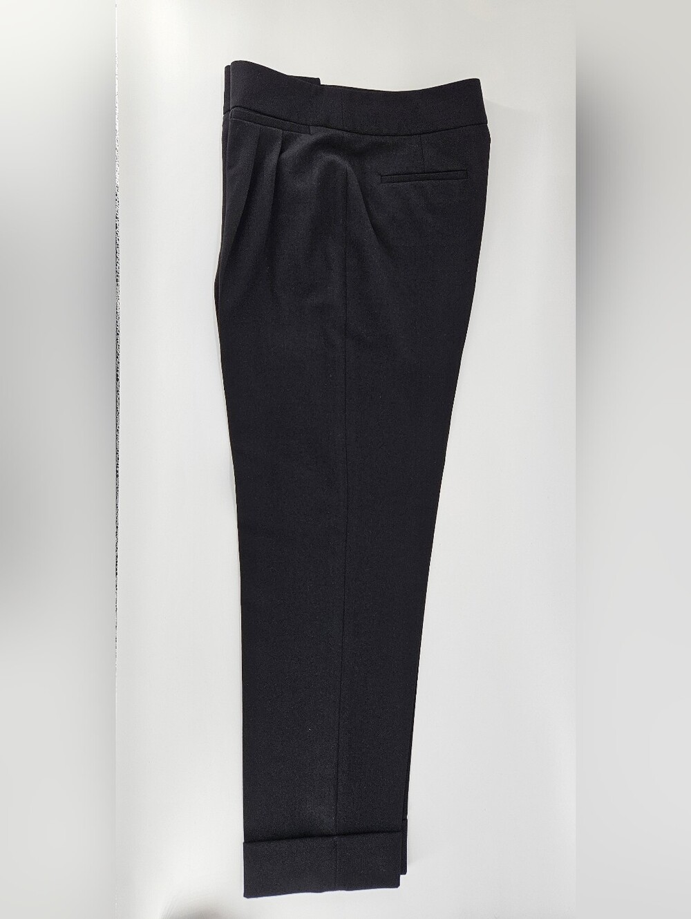 ANTONIO MELANI Black Dress Cropped Pants Sz 2